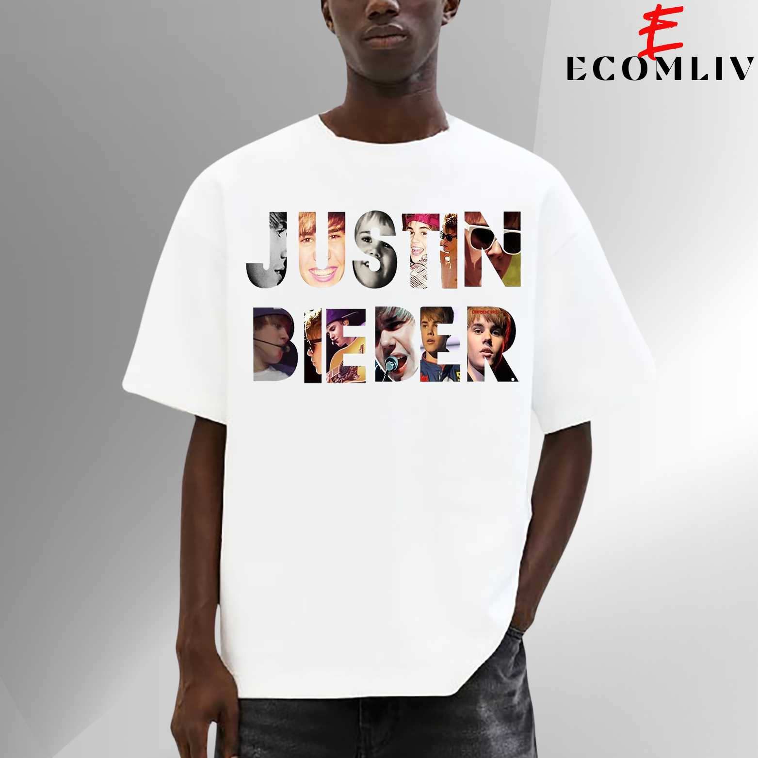 Justin Bieber Graphic Unisex T-Shirt, Pop Music Fan Streetwear Tee